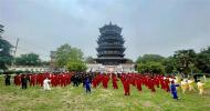 巢湖市巢州太極拳協會舉辦慶“五一”大型展演活動