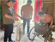 長豐縣下塘鎮(zhèn)：輔助器具送上門 精準助殘暖民心