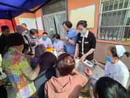 濉溪縣四鋪鎮北陳村：義診服務暖民心            