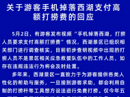游客手機掉西湖里被要1500元打撈費？官方最新回應來了