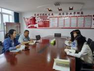 宜秀區羅嶺鎮召開非公黨建工作例會