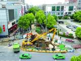 巢湖：燃气管道挪位为地下顶管施工“让路”