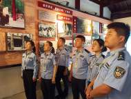 肥東公安：組織開展“追隨足跡 感悟初心”紅色主題教育活動