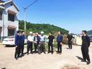 枞阳县领导督导G330公路项目建设工作