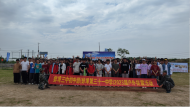 蚌埠第三十一中學九年級開展戶外減壓拓展活動