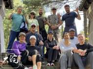 天柱山迎來疫情后首批俄羅斯客人