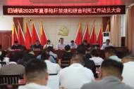 濉溪縣四鋪鎮：召開2023年夏季秸稈禁燒和綜合利用工作動員會         