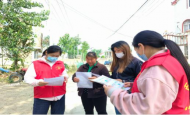 古城鎮劉橋村開展垃圾分類宣傳活動