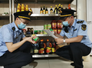 樅陽縣檢查高考師生集中接待單位食品安全