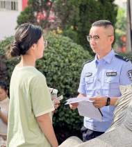考生考前遺失身份證 警方及時補辦送到考點