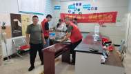 鼓樓街道小東街社區：退役軍人志愿服務隊開展“包粽子 迎端午”志愿服務活動