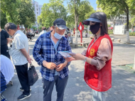 黃莊街道和平社區開展世界無煙日宣傳活動