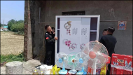 愛心志愿者慰問貧困戶 真情幫扶溫暖人心