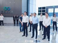 中國建材集團李新華來蚌埠調研 黃曉武彭壽陪同