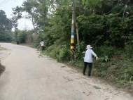 懷寧縣雷埠鄉：公路清障保安全