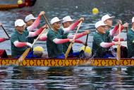 池州秋浦河龍舟民俗文化活動舉行