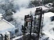 上海青浦一企業裝置區發生爆燃起火 造成1死1傷