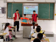 仲興鎮退役軍人開展青少年兒童防溺水宣傳 