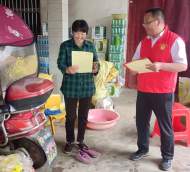 壽縣?張李鄉：入戶走訪“亮身份” 平安宣傳“全覆蓋”