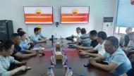 淮南市消地聯合檢查組到阜陽經開區開展首次重大危險源交叉互查工作