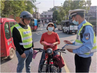 長豐縣下塘鎮：交通宣傳不止步 共筑文明安全路