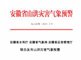 双警齐发！安徽发布山洪和地质灾害预警