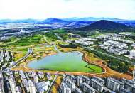 安巢經(jīng)開區(qū)：水景公園展露靚麗新姿
