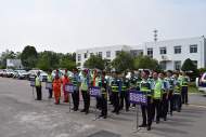 淮南高速二大隊：圓滿完成2023年度汛期邊坡塌方應急演練