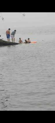 大皖正能量|淮河岸邊義務救生員潘少紅 雨中再救一位溺水者
