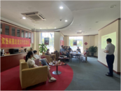 肥西上派鎮紫蓬社區“聯學聯建 助力銀企合作”商圈銀企交流會活動  