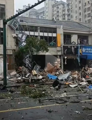 江蘇鹽城一烤吧爆炸致1死1傷 消防部門：現場已處置完畢