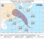 臺(tái)風(fēng)“卡努”要來了！8月2日左右在我國華東沿海登陸！