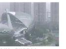 泉州海峡体育中心被台风吹倒？官方回应：少量彩板表皮脱落