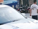 湖北孝感一执法车挂“城管001”车牌，城管局：报备过可上路