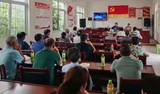 淮南市高皇镇孙岗村召开专题党课会