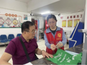 天橋街道華昌街社區開展“管住嘴 邁開腿”減鹽宣傳活動