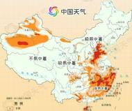 全國頭伏中暑指數地圖出爐 12省份極易出現中暑天氣