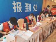 渦陽志愿者服務全省中小學生手球聯賽 彰顯渦陽志愿風采