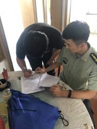 安慶經開區羅沖社區開展征兵宣傳活動