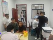 轉業不褪色，獻血展情懷   ——鳳陽縣退役軍人事務局安置辦組織2023年度轉業士官開展義務獻血活動            