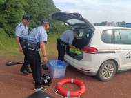 “警”防溺水練“救兵”   護航夏季保平安