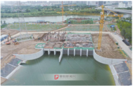 阜陽七漁河排澇泵站工程具備設(shè)計(jì)自排能力