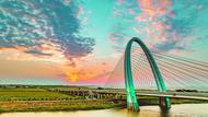 兆河大橋 邂逅醉美夕陽