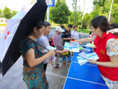 半湯街道岠嶂社區(qū)開展“安全護航 預防溺水”宣傳活動