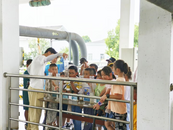“探秘”污水處理廠 環保理念入童心