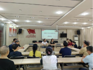 菱湖社區黨委開展“黨心民心心連心 不忘初心勵我行”研討活動