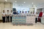 工行安庆分行开展2023年“夏日送清凉”慰问活动