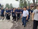 高温不惧，脚步不停，六安市40位福彩销售员走进公益金资助项目