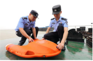 安慶：水上救生機(jī)器人亮相