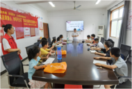 蕪湖市鳩江區曹姑社區：書法潤童心 妙筆可生花